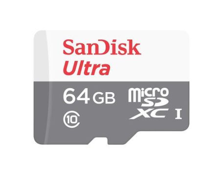 כרטיס זיכרון Sandisk Ultra בנפח 64GB