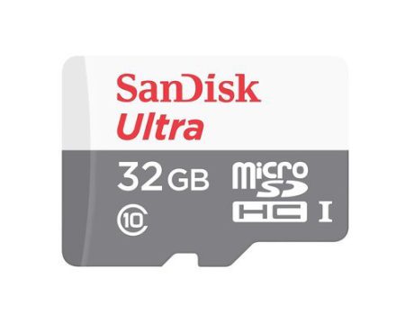 כרטיס זיכרון Sandisk Ultra בנפח 32GB