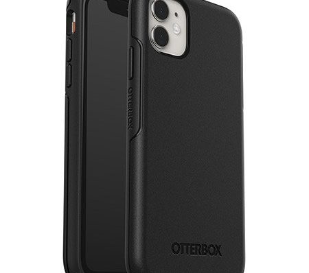 כיסוי iPhone 11 שחור OtterBox Symmetry