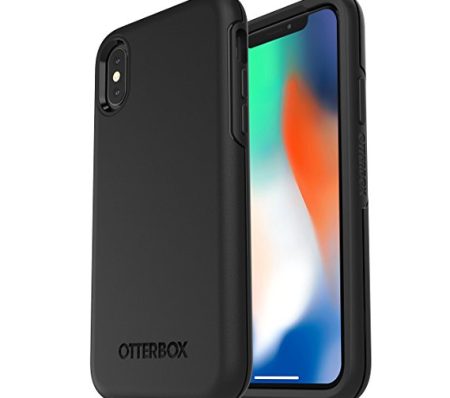 כיסוי אייפון X שחור OtterBox Symmetry